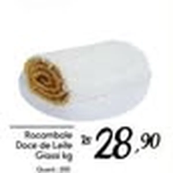 Rocambole Doce de Leite Giassi