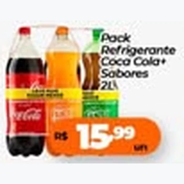 Refrigerante Coca Cola + Sabores 2 L