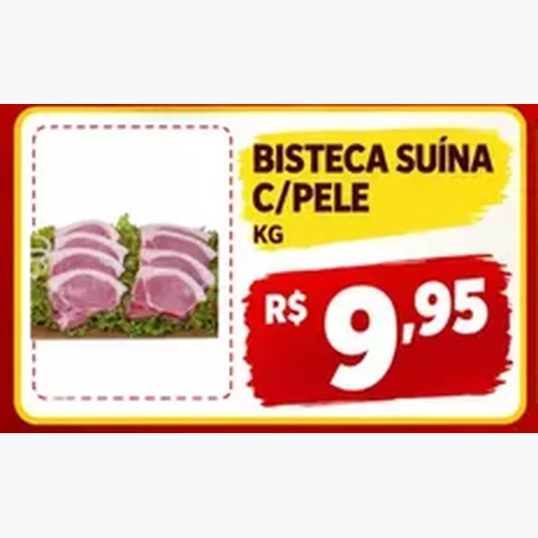Bisteca Suína C/ Pele