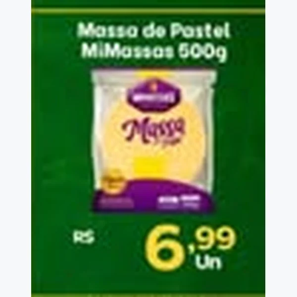 Massa de Pastel MiMassas 500 g