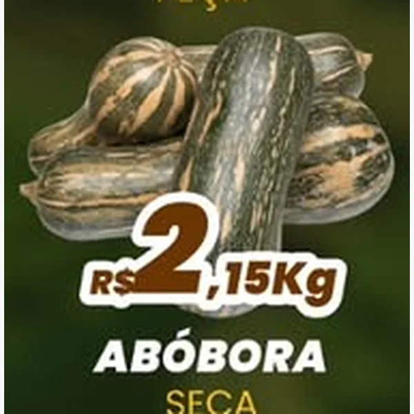 Recorte do encarte de Abóbora Seca