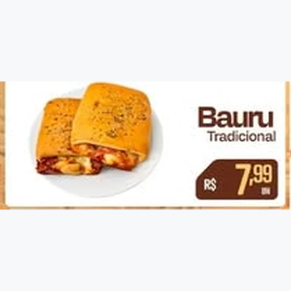 Recorte do encarte de Bauru Tradicional