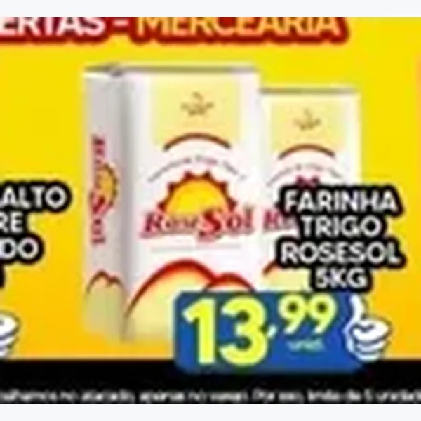 Farinha de Trigo Roseflor 5 kg