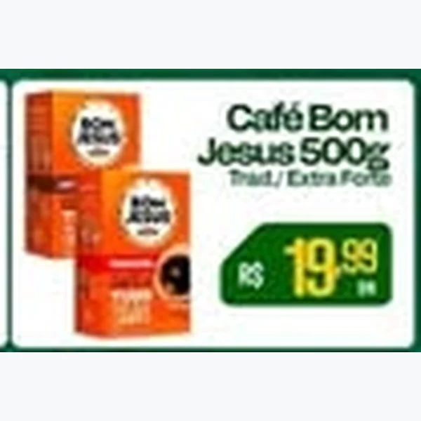 Recorte do encarte de Café Bom Jesus 500 g