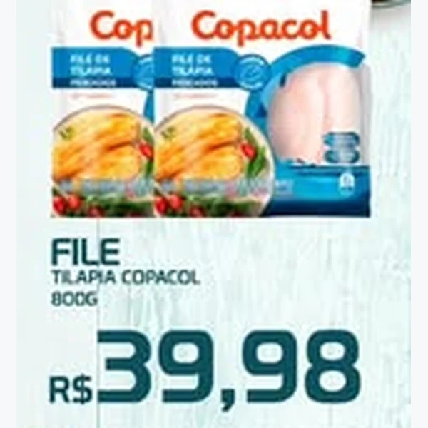 Filé de Tilápia Copacol 800 g