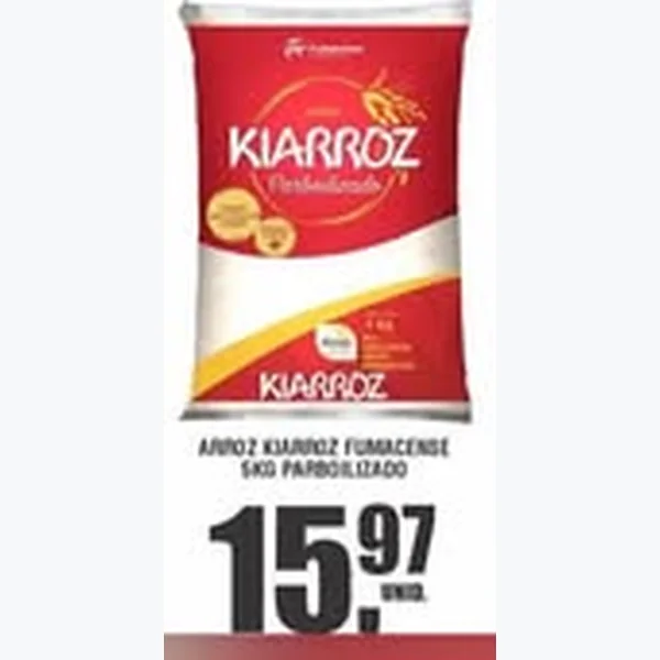 Arroz Parboilizado Kiarroz 5 kg