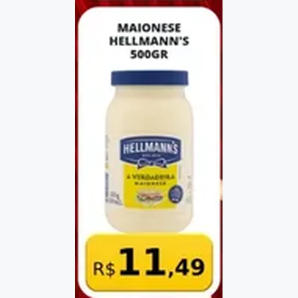 Maionese Hellmann's 500 g