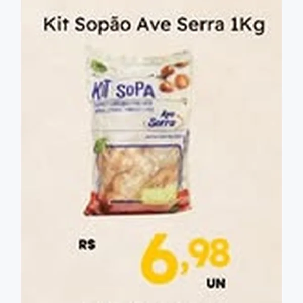 Kit Sopão Ave Serra