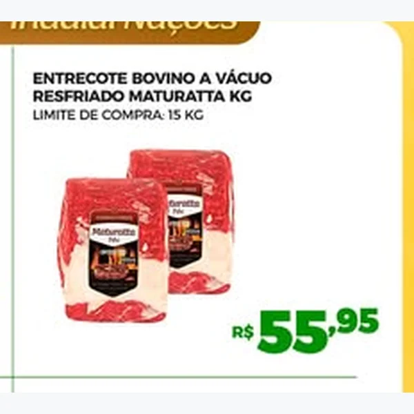 Entrecote Bovina a Vácuo Resfriado Maturatta