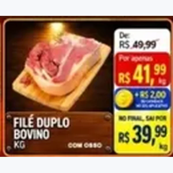 Filé Duplo Bovino
