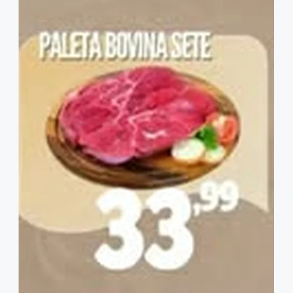 Paleta Bovina Sete
