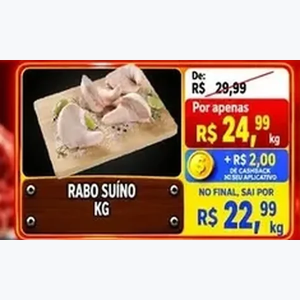 Recorte do encarte de Rabo Suíno