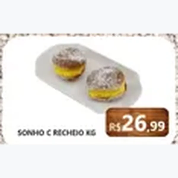 Recorte do encarte de Sonho com Recheio