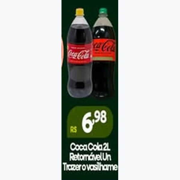 Refrigerante Coca Cola 2 L