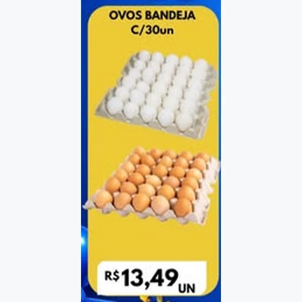 Ovos de Galinha 30 un