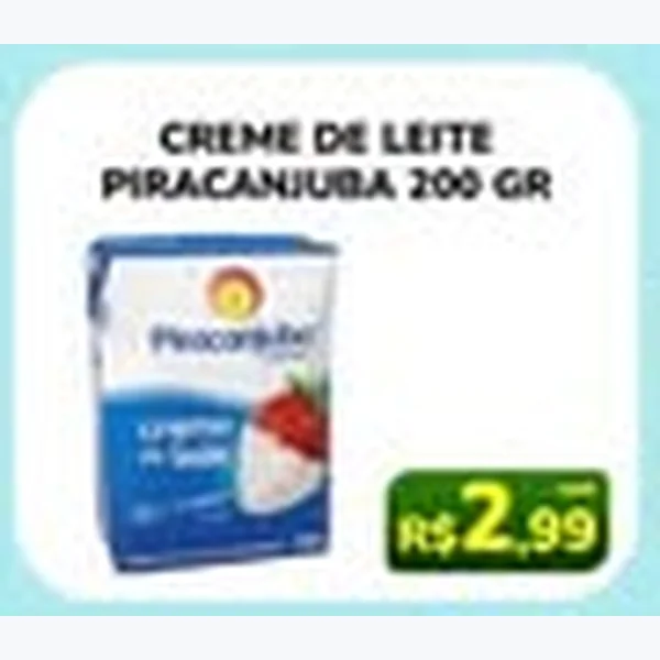 Creme de Leite Piracanjuba 200 g
