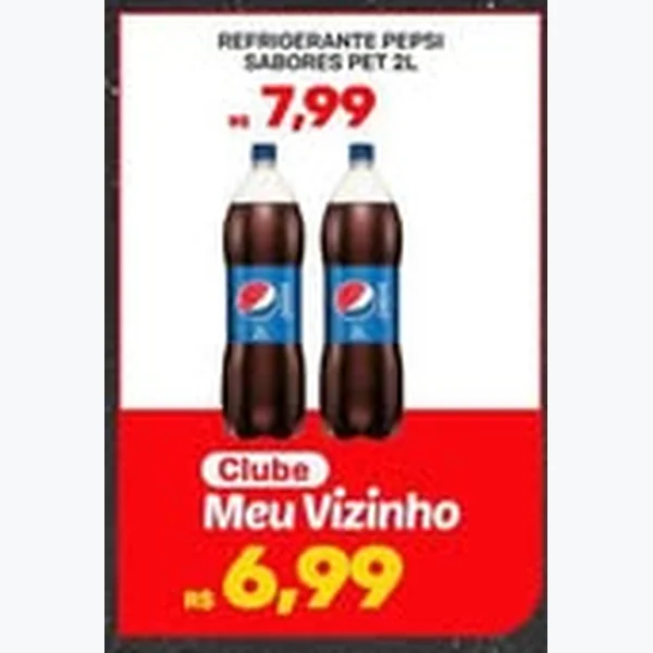 Recorte do encarte de Refrigerante Pepsi 2 L