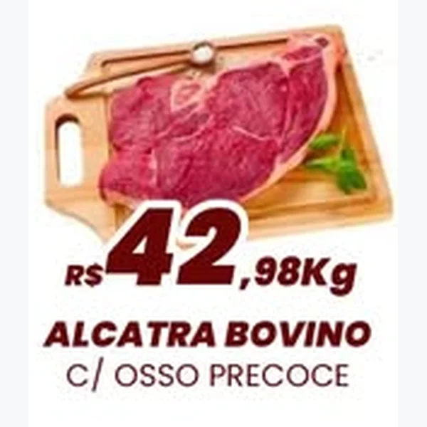 Alcatra Bovina com Osso Precoce