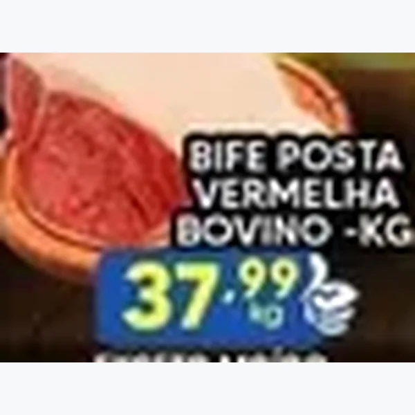 Bife Posta Vermelha Bovino