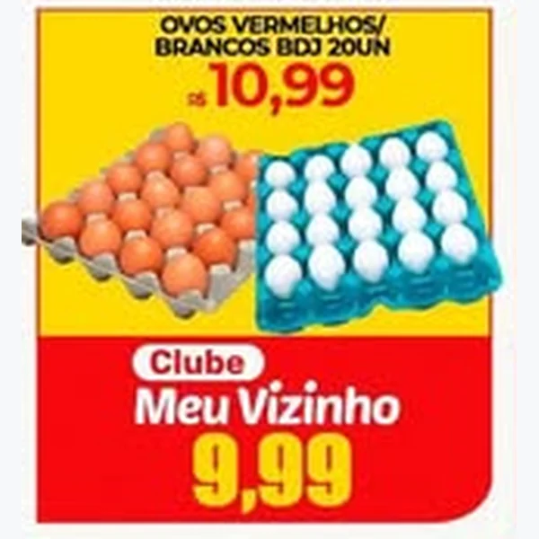 Ovos Brancos 20 un