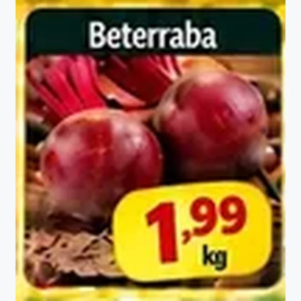 Recorte do encarte de Beterraba