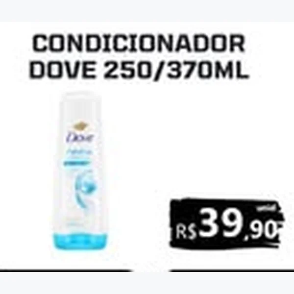 Recorte do encarte de Condicionador Dove 250 ml