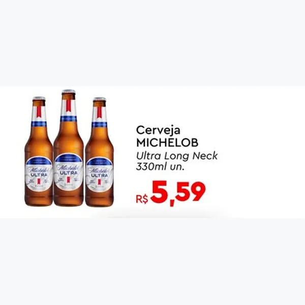 Cerveja Ultra Long Neck Michelob 330 ml