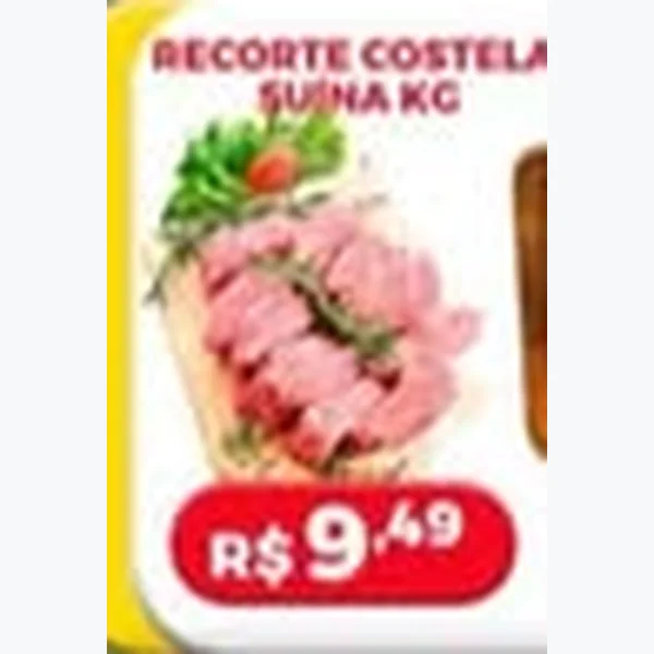 Recorte Costela Suína