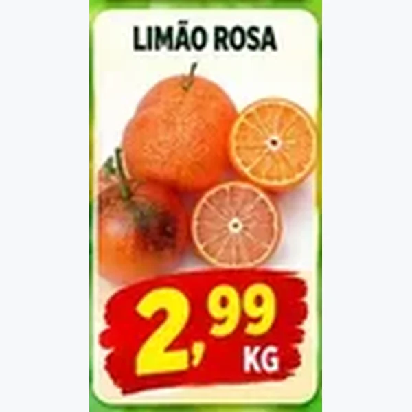 Recorte do encarte de Limão Rosa
