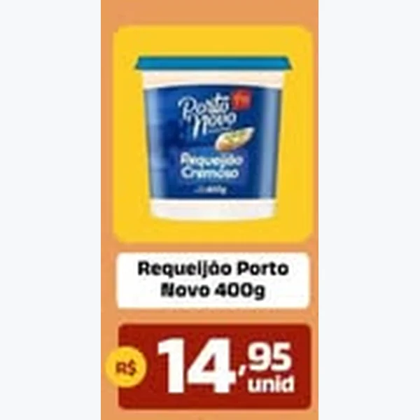 Requeijão Cremoso Porto Novo 400 g