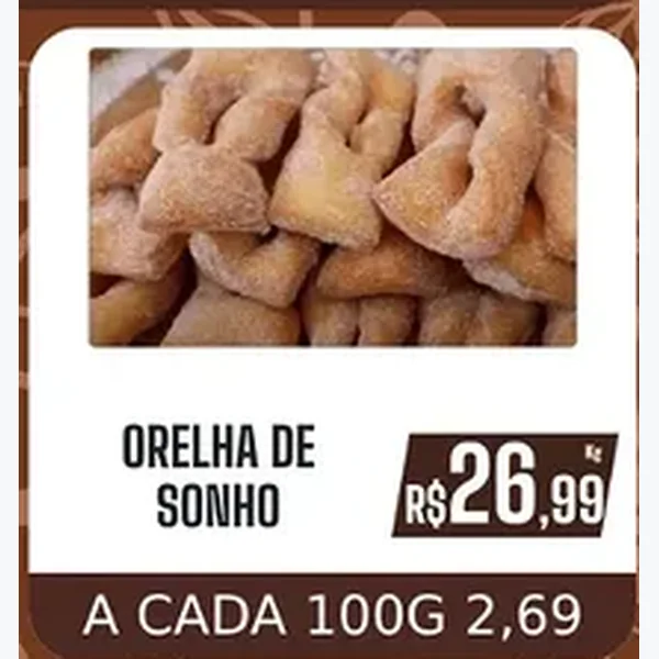 Recorte do encarte de Orelha de Sonho