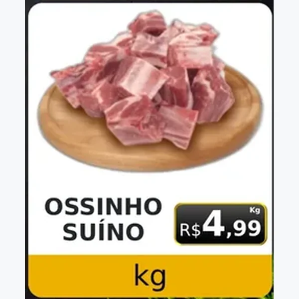 Recorte do encarte de Ossinho Suíno
