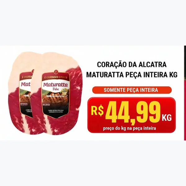Coração da Alcatra Peça Inteira Maturatta