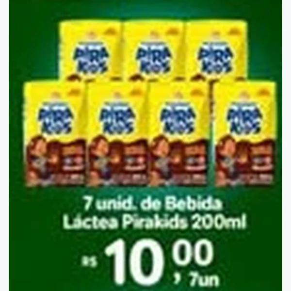 Bebida Láctea Pirakids 200 ml