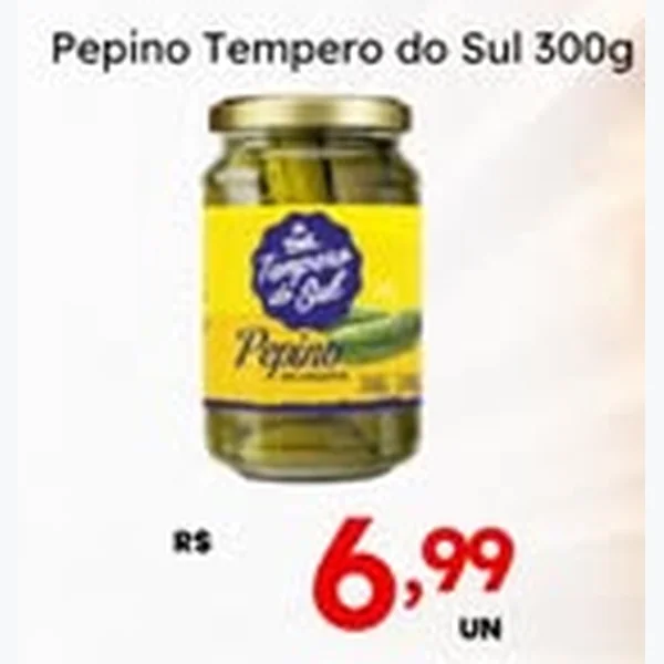 Pepino Tempero do Sul 300 g