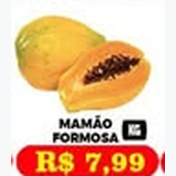Recorte do encarte de Mamão Formosa