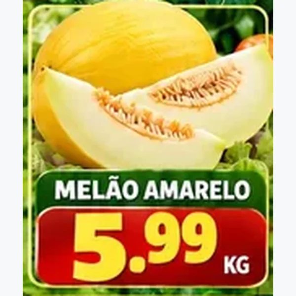 Recorte do encarte de Melão Amarelo