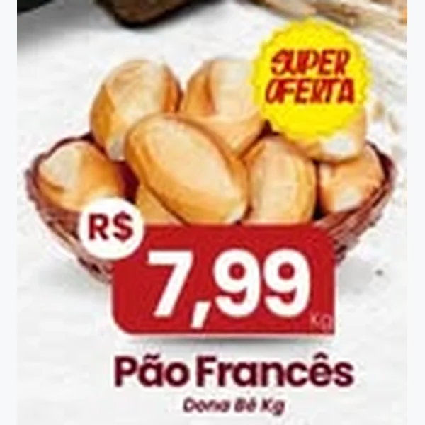 Recorte do encarte de Pão Francês Dona Bê