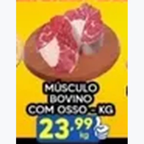 Músculo Bovino com Osso
