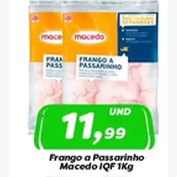 Frango a Passarinho Iqf Macedo 1 kg