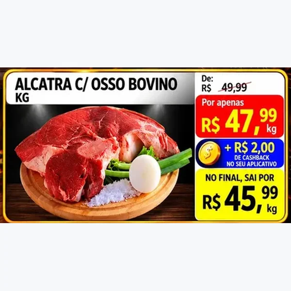 Alcatra com Osso Bovino