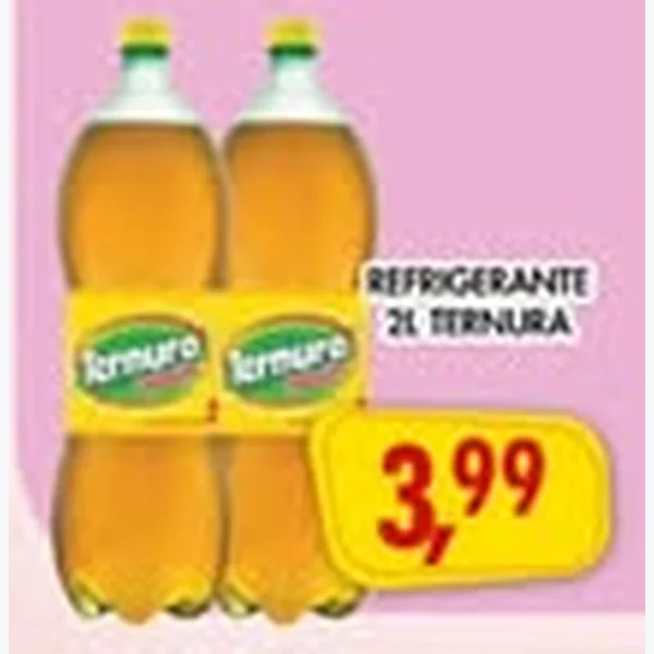 Recorte do encarte de Refrigerante Ternura 2 L