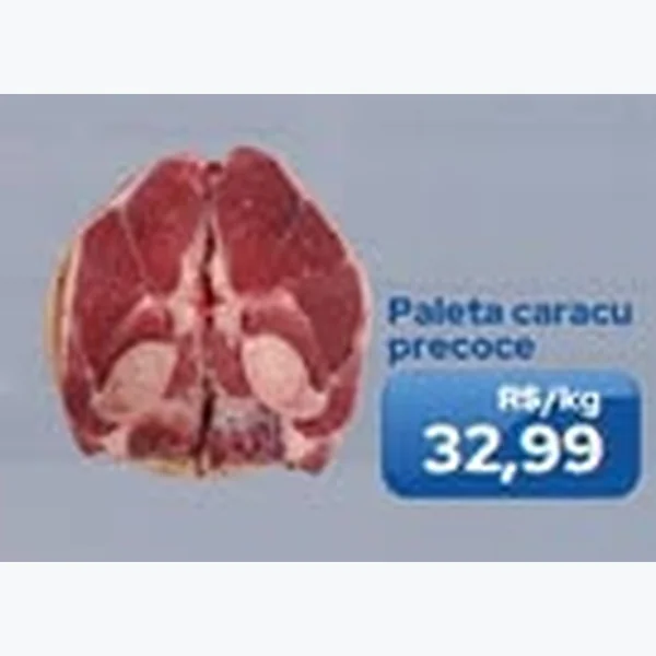 Recorte do encarte de Paleta Caracu Precoce