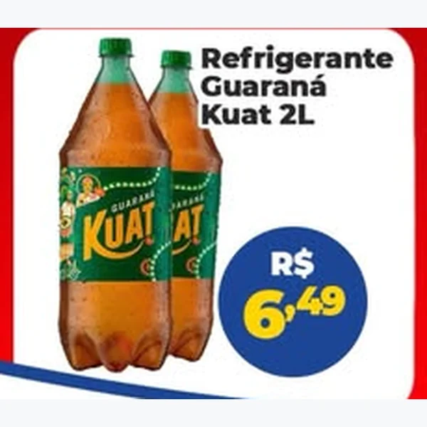 Refrigerante Guaraná Kuat 2 L