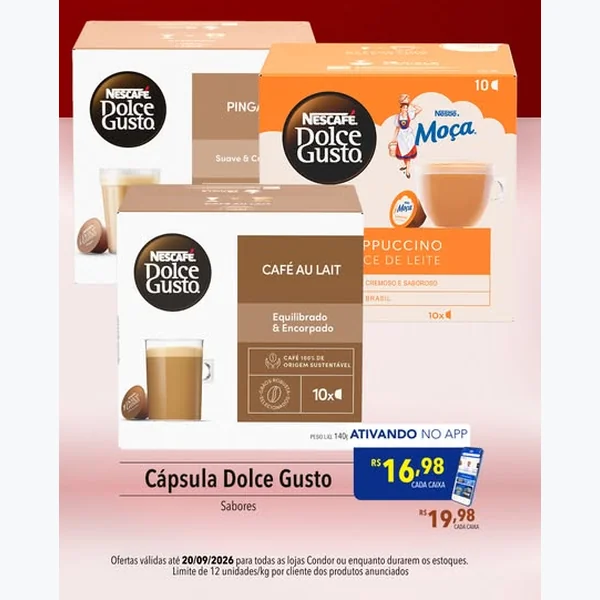Cápsula de Café Nescafé Dolce Gusto 10 un