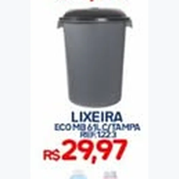 Recorte do encarte de Lixeira Eco 6 L