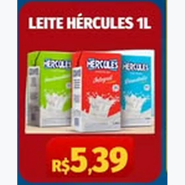 Leite Hércules 1 L