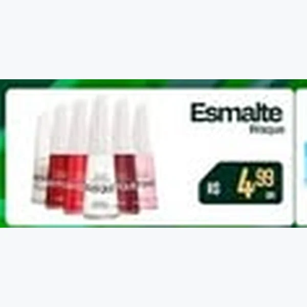 Recorte do encarte de Esmalte Risqué