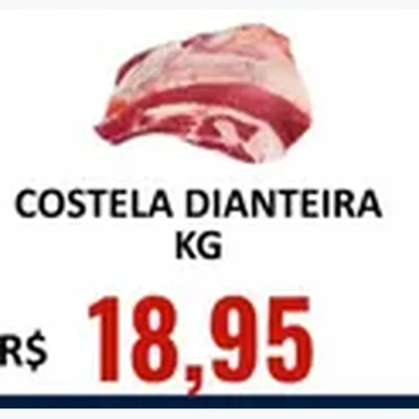 Recorte do encarte de Costela Dianteira