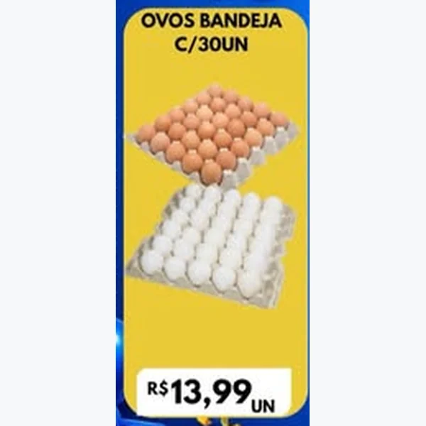 Ovos de Galinha 30 un